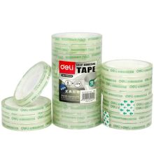 得力 30003 8mm*50y文具胶带 透明（单位：筒）