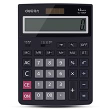 得力 1521A桌上型计算器 黑色（单位：台）