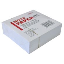得力 7700 91x87mm 300张 便签纸  白色（单位：本）
