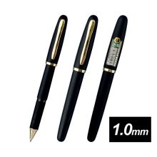 金万年 G-1260 1.0mm 子弹金夹拔帽中性笔(配RS09芯) 黑色