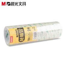 晨光 AJD99553 高透封箱胶带24mm*30y（单卷）透明（单位：卷）