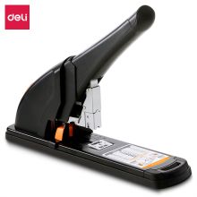 得力/deli 0385 订书机 210页省力重型 黑色