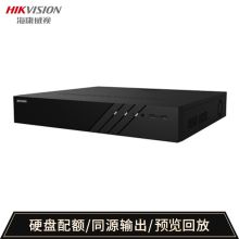 海康威视 DS-7908N-R4 8路4盘 4K高清H.265 网络硬盘录像机 黑色（单位：台）