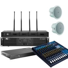 ITC TF-P14FX-4 itc TF-P14FX-4 小型会议基础套餐会议室音视频扩声系统 黑(单位：套） 黑 (单位：套)