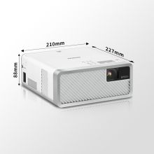 爱普生（EPSON）EF-100W激光智能家用投影机 投影仪（2000流明 250万:1对比度 网课投影 手机同屏 芒果系统）(单位：台)