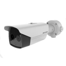 海康威视/HIKVISION DS-2TB2617-6/QA 监控摄像头 智能人体测温双目筒机 白色