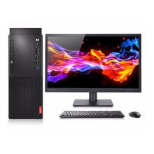 联想 启天M428 黑色 i5-9500/8G/1T/DVD 2G独显+21.5英寸显示器 台式电脑 （单位：台）