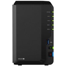 群晖 DS220+ 2盘位 NAS网络存储服务器（含西部数据企业级 4TB HUS726T4TALE6L4/安装调试）（单位:台）
