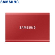 三星 MU-PC1T0R 1TB Type-c移动硬盘（固态PSSD 超极速NVMe高速传输1050MB/秒 T7） 火星红（单位:个）