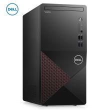 戴尔/DELL 成就3881办公商用台式 单主机I5-10400 电脑主机 8G/256G SSD+1TB 黑色
