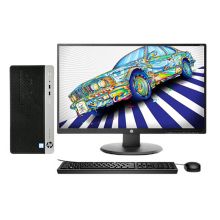 惠普 ProDesk 480 G4 MT 台式电脑（i5-7500/8G/1TB+256GSSD/DVDRW/Win10H/含键鼠/新310W/高效电源/3年保修/23.8寸显示器） 黑色（单位:台）