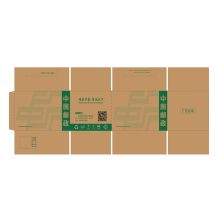 国产 定制LOGO 6号纸箱钉合 60*40*35cm耐破强度1700kPa 瓦楞纸F3S3G(10.5kg) 单版丝印 本色（单位：个）