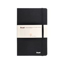 前通 D97-A502X A5 98页 布纹简约复古风创意笔记本 黑色（单位：本）