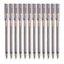 晨光 AGPA0406 全针管陶瓷球珠考试签字笔 0.5mm 12支/盒 黑色 （单位：盒）