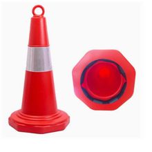 腾驰 70cm 塑料反光警示筒 红白（单位：个）