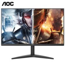 AOC 24B1XHM 23.8英寸 VA技术广视角屏显示器 爱眼低蓝光不闪 黑色 (单位：个)
