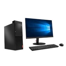 联想 启天M520-D515 台式计算机（21.5显示器/Ryzen 5 2600/8G/2T/2G独显/键鼠/DOS/210W） 黑色（单位：台）