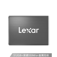 雷克沙 SL100（Lexar)512GB Type-c USB3.1 移动硬盘 固态(PSSD) 单位：个