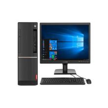 联想 扬天T4900v-00 台式电脑（21.5寸/I3-8100/8G/256GSSD/集成显卡/180W电源/USB键盘/三年上门保修/Win10） 黑（单位:台）