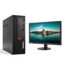 联想/lenovo ThinkCentre M730E-A014 台式整机 YC i5-10500/8G/1T+128G SSD/无光驱/WIN10/19.5WLED/串口/VGA+DP/B460/7.4升机箱