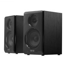 漫步者 EDIFIER R33BT 2.0声道 木质多媒体音箱 黑色