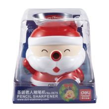 得力 0678 圣诞老人削笔机 彩色（单位：只）