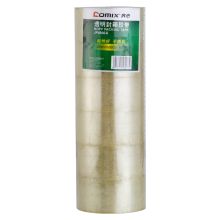 齐心 JP4806-6 48mm*60y 普透封箱胶带 透明（6卷/筒） (定制)