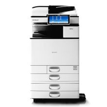 理光(Ricoh) MP6055SP 双面输稿器+双面+四层纸盒PB3220+小册子装订器 SR3220+搭桥单元 A3多功能黑白复印机 (计价单位：台) 白色