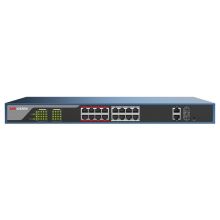 海康威视 DS-3E1318P-E 百兆16口POE/2口千兆口网管监控交换机（单位：台）