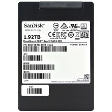 闪迪 SDLF1CRR-019T CloudSpeed ECO系列1.92TB 企业级SATA3.0接口SSD固态硬盘 (单位:个) 黑色
