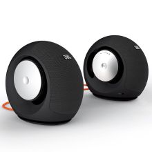 JBL Pebbles Mini WIRELESS 蓝牙版音乐蜗牛音箱（PC立体声/USB供电/低音炮/2.0音响） 黑色（单位:个）