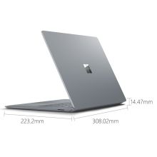 微软（Microsoft）Surface Laptop DAK-00016 13.5英寸轻薄笔记本 （Intel酷睿I7-7660U 2.5GHz双核 8G-DDR4内存 256G固态硬盘 集显 无光驱 Windows 10 神州网信政府版 含鼠标 三年原厂质保） (单位：台）