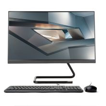 联想 AIO 520C 23.8英寸 G4900T 4G 128SSD 逸系列致美一体台式电脑 黑色 （单位：台）