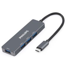 飞利浦 PHILIPS SWR1604S/93 USB-C扩展坞 Type-C转USB3.0分线器