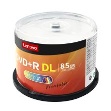 联想 LENOVO DVD+R DL 办公系列 DVD刻录盘 16速 8.5G 桶装50片