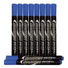 晨光 APMY2203 单头记号笔 146*82mm 10支/盒 蓝色 （单位：盒）