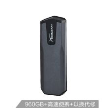 金士顿 刀锋系列 SHSX100 960G移动固态硬盘 (单位:个) 黑色
