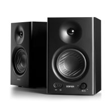 漫步者 EDIFIER MR4 高保真有源监听2.0音箱 HIFI音质 黑色