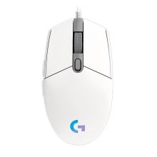 罗技 LOGITECH G102 RGB炫彩宏编程鼠标 白色