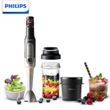 飞利浦（PHILIPS）料理机 家用多功能手持料理棒可做婴儿辅食搅拌机随行杯汤碗多配件HR2651/90（单位：台）