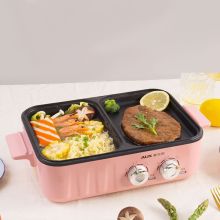 奥克斯 LA-KSLP01 多功能料理锅烤涮一体锅 粉色（单位：台）