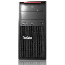 联想 ThinkStation P320 台式工作站（E3-1225V6/2*8G/256GSSD+2TB/NVIDIA/P620/2G/DVDRW/250W/DOS/三年保修） 黑（单位:台）
