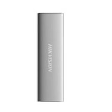 海康威视 T100N 35.50mm*7.25mm*118.00mm 移动固态硬盘（长形金属/优雅银/240G） 银色（单位：个）