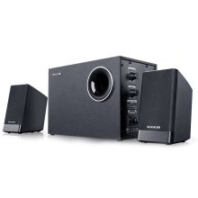 麦博 MICROLAB M-200（13） 2.1多媒体有源音箱 台式低音炮 黑色