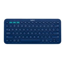 罗技 Logitech K380 多设备蓝牙键盘 蓝色