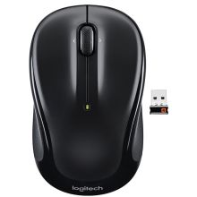罗技/Logitech   M325 无线静音 鼠标  办公商务家用笔记本电脑 USB便携 优联 带无线2.4G接收器 黑色 1*1