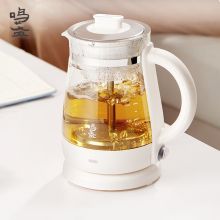 鸣盏 MZ-078 养生壶煮茶器煮茶壶烧水壶热水壶 电热水壶 家用/办公 白色 (单位:台)