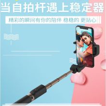 蒂森特 dste IMMO 62cm单轴平衡手机稳定器/小米华为自拍杆手持云台 支架 黑色（单位：个）