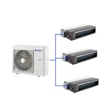 格力 GMV-H80W/A 多联机一拖三中央空调机机组（内机GMV-NHR28G/A*3） 白色（单位:套）