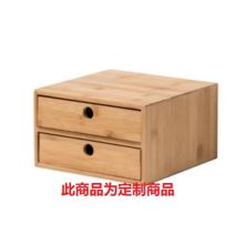 国产 25x25x15cm 心汇 25x25x15cm 二层竹制电脑增高架（单位：个） (单位：个)
